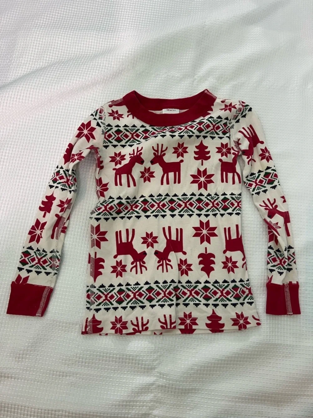 Hanna Andersson Size 4 Christmas Pj Top